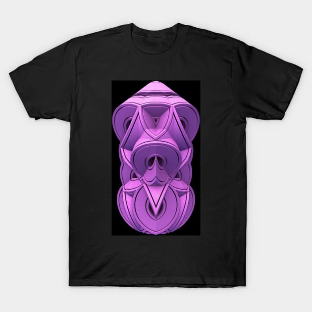 Pink Totem T-Shirt by lyle58